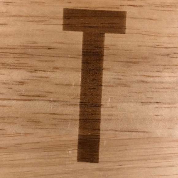 2/$22❤️ INDIGO Monogrammed Cheese board - Picture 13 of 15